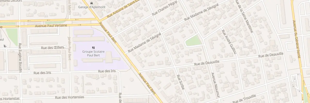Plan du 35 Rue Scribe au Havre