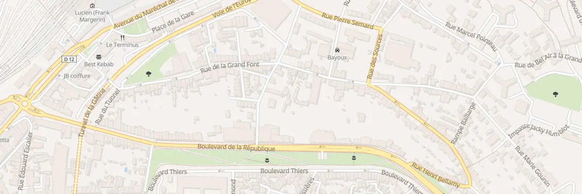 Plan du 111 Rue de la Grand Font à Angoulême