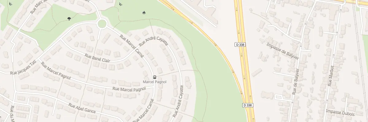 Plan du 17 Rue Andre Cayatte au Mans