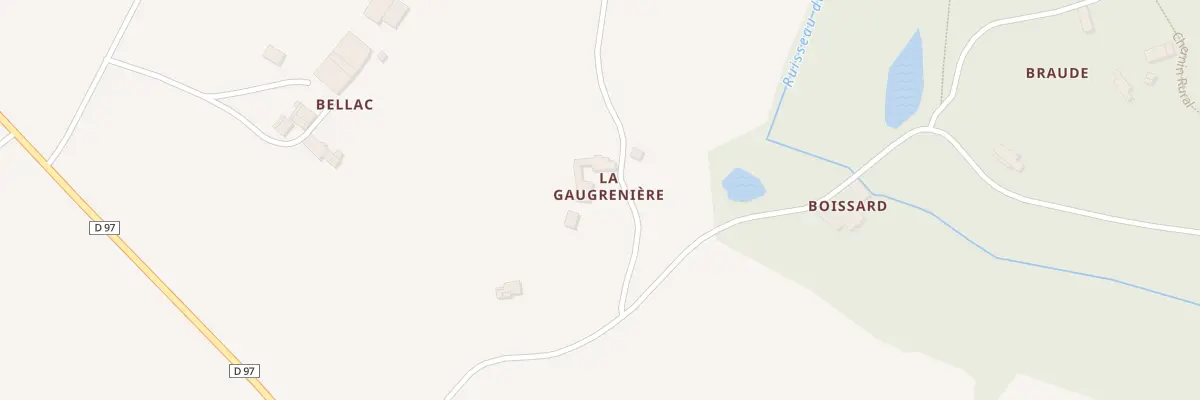Plan du 5113 La Gaugrenière à Cloué