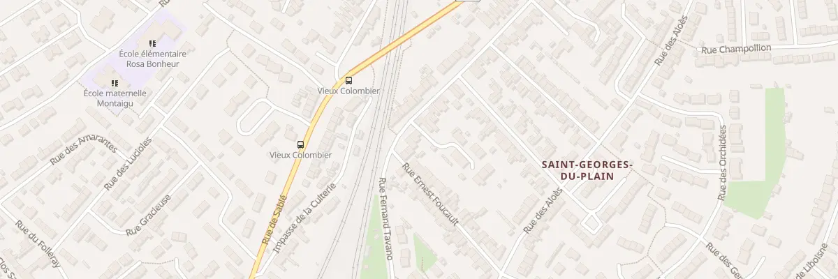 Plan du 87 Rue Fernand Tavano au Mans