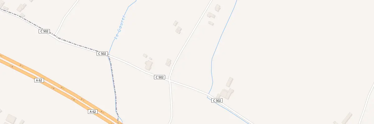 Plan du 5000F Rejaut à Caumont-sur-Garonne