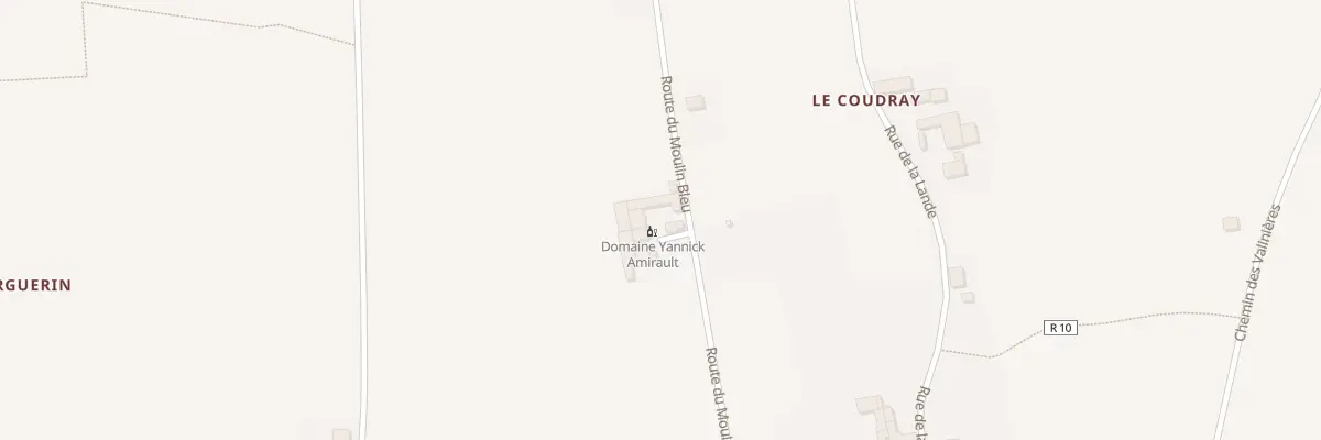 Plan du 1 Rte du Moulin Bleu à Bourgueil