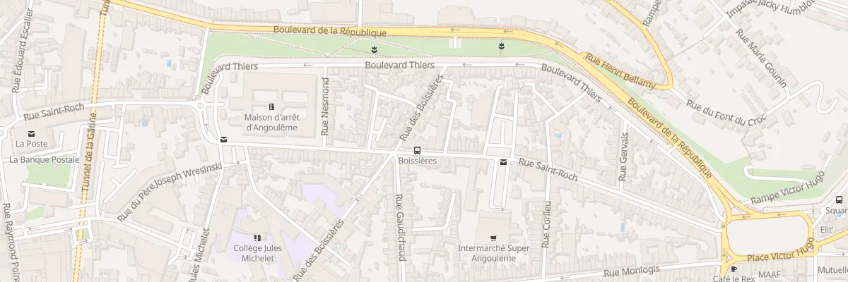 Plan du 138B Rue Saint Roch à Angoulême