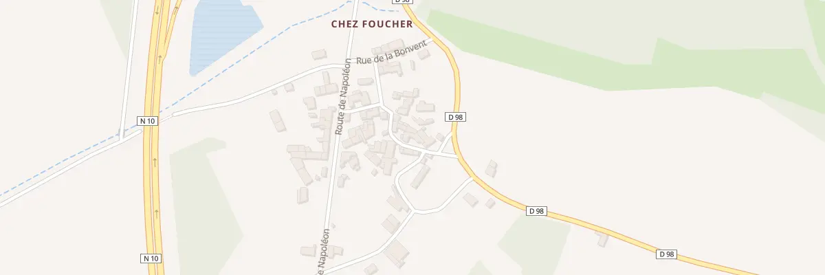 Plan du 8 Rue du Puits à Brux