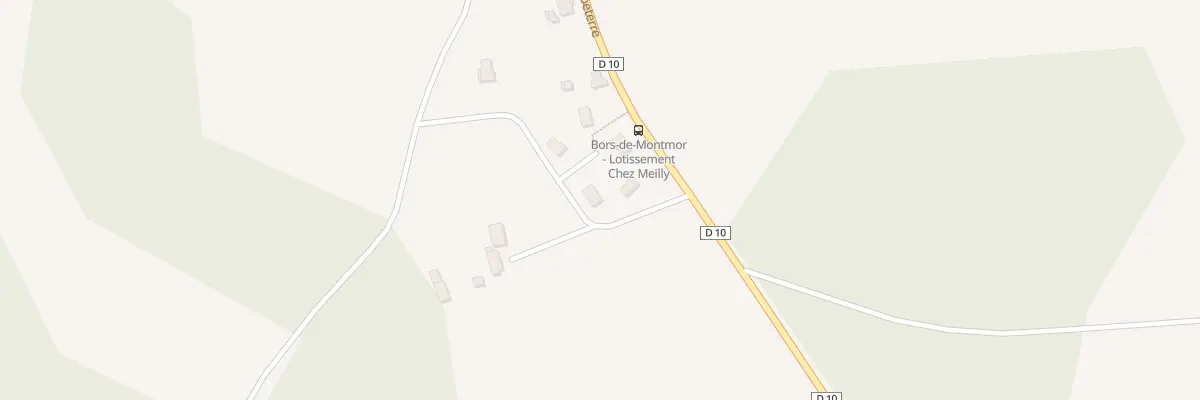 Plan du 5175 Chez Meilly à Bors (Canton de Tude-et-Lavalette)
