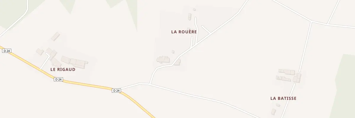 Plan du 5154 La Rouere à Montmoreau
