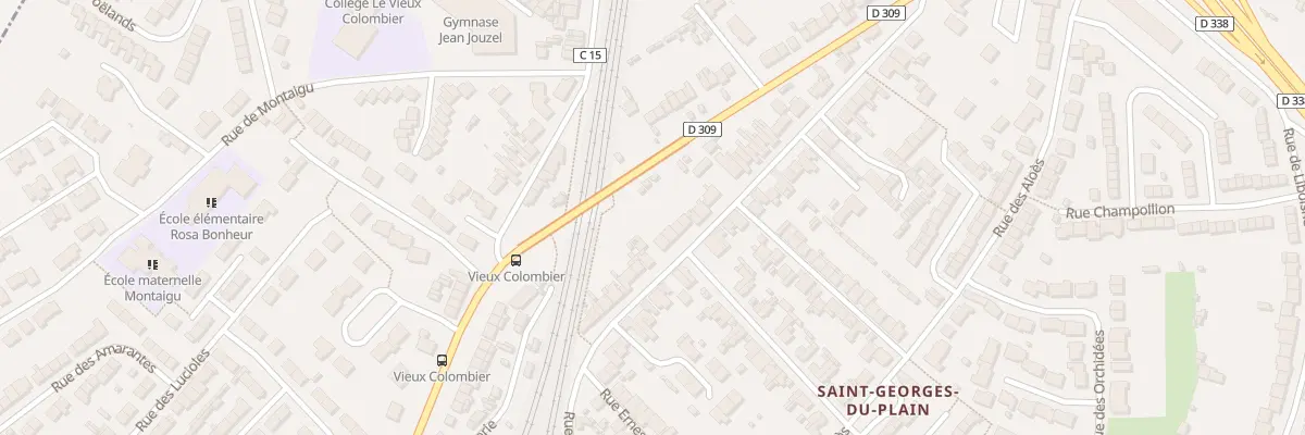 Plan du 58 Rue Fernand Tavano au Mans