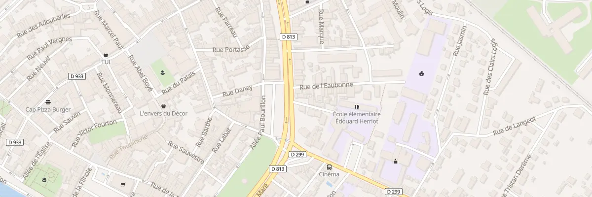 Plan du 60 Bd de Maré à Marmande