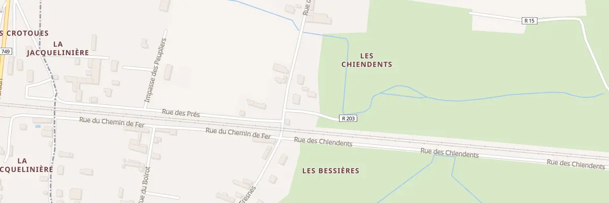 Plan du 4 Rue de la Croix de l’Hermite à La Chapelle-sur-Loire