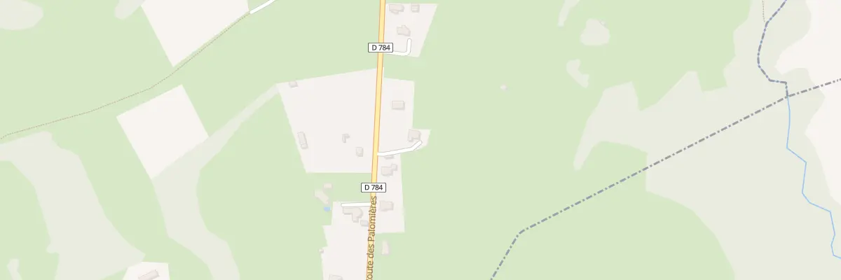 Plan du 39 Rte des Palomières à Bagnères-de-Bigorre