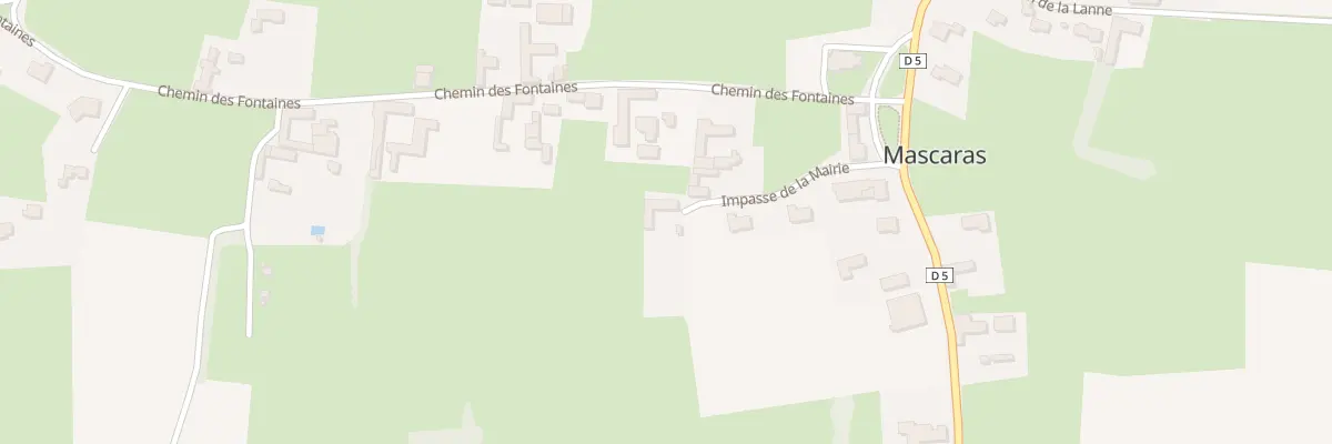Plan du 11 Imp de la Mairie à Mascaras