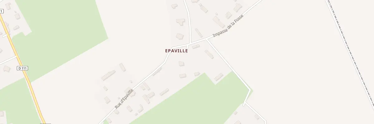Plan du 400 Rue d’Epaville à Heuqueville