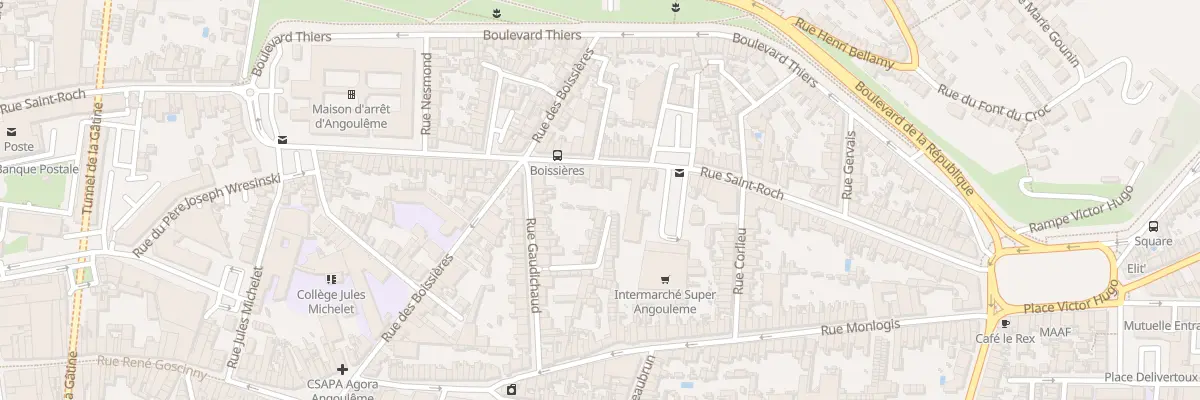 Plan du 131 Rue Saint Roch à Angoulême