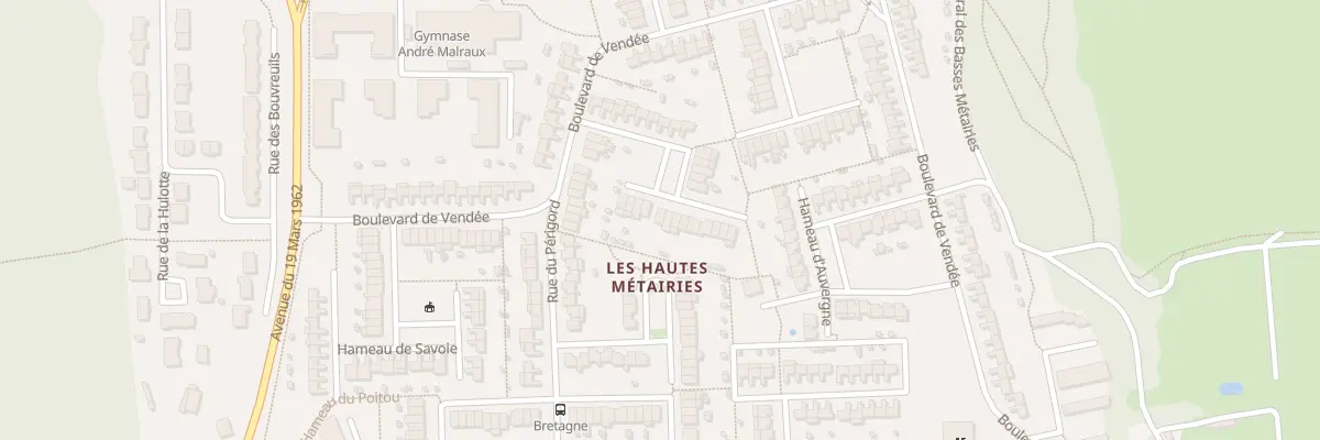Plan du 45 Hameau du Dauphiné à Allonnes