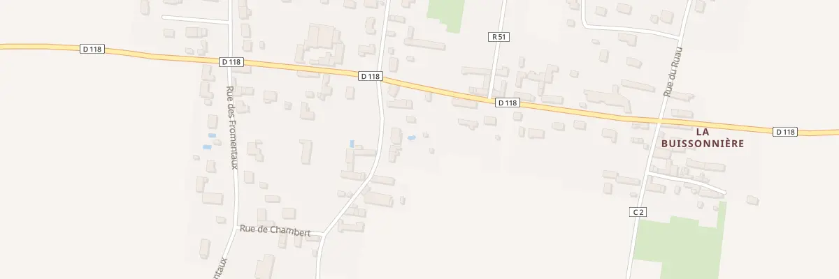 Plan du 6 Rue Chambert à Beaumont-en-Véron