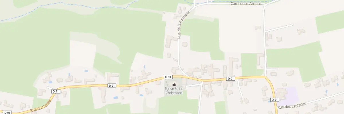 Plan du 3 Rue de la Fontaine à Pouyastruc