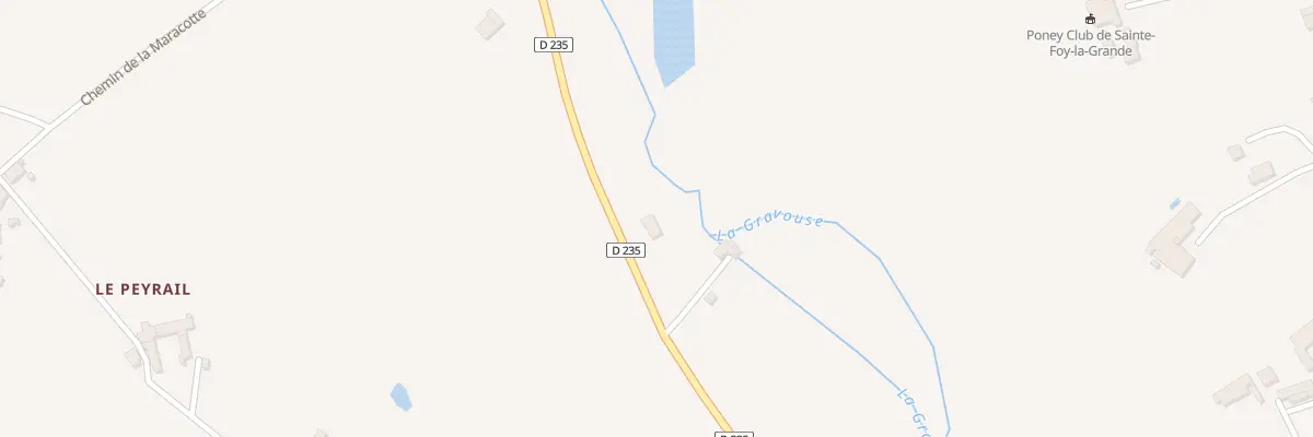 Plan du 265 Le Moulin des Jourdis aux Lèves-et-Thoumeyragues