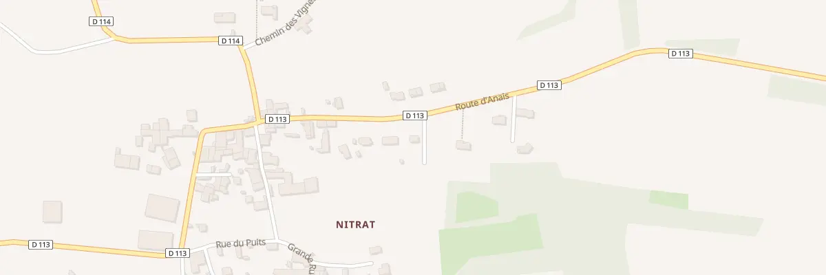 Plan du 22 Rte Anais à Saint-Amant-de-Boixe
