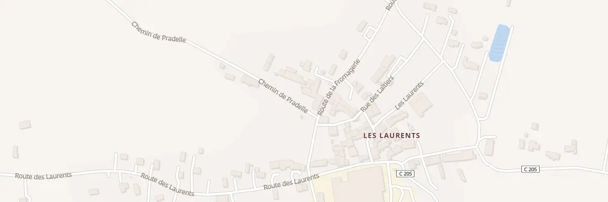 Plan du 240 Les Laurents à Saint-Antoine-de-Breuilh