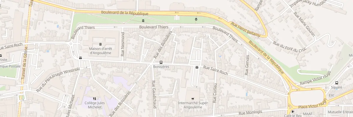 Plan du 144 Rue Saint Roch à Angoulême