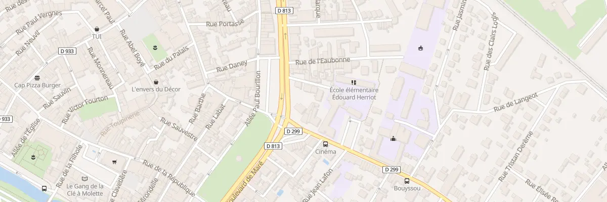 Plan du 54 Bd de Maré à Marmande