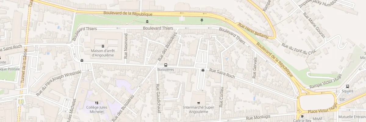 Plan du 144B Rue Saint Roch à Angoulême