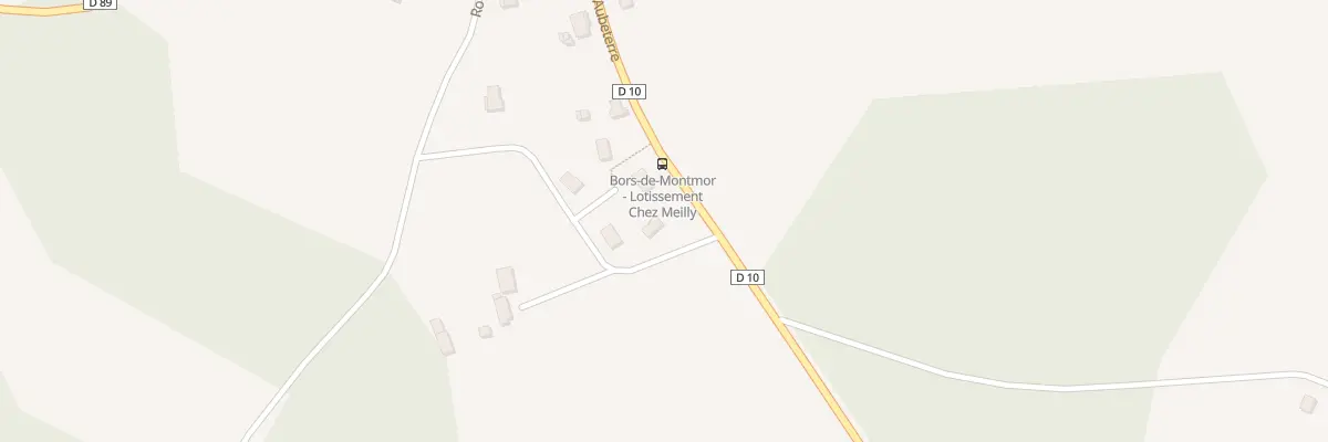Plan du 5205 Chez Meilly à Bors (Canton de Tude-et-Lavalette)