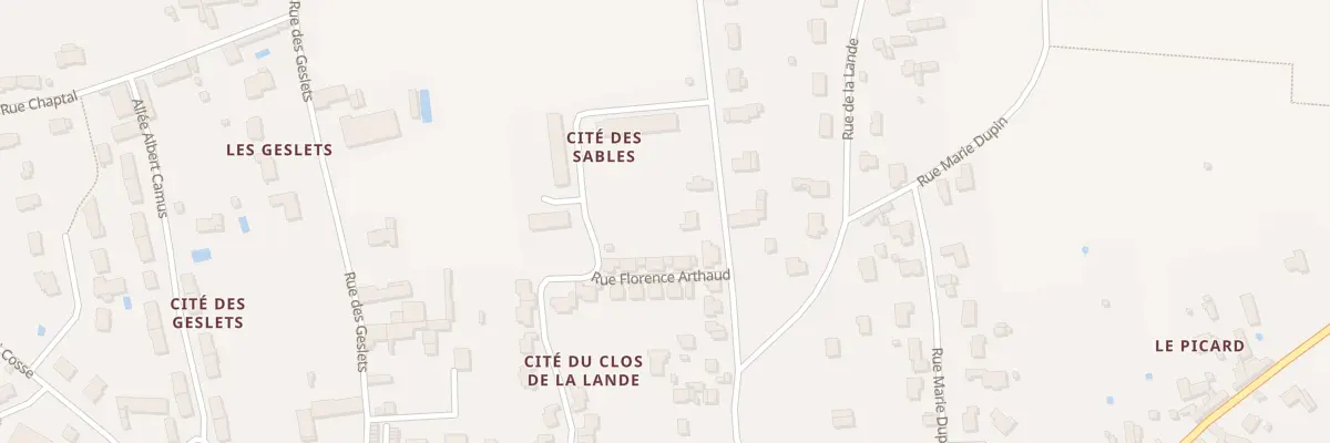 Plan du 23 Rue des Sables à Bourgueil