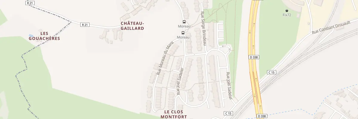 Plan du 35 Rue Joël Sadeler au Mans