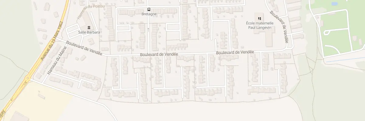 Plan du 137 Bd de Vendée à Allonnes