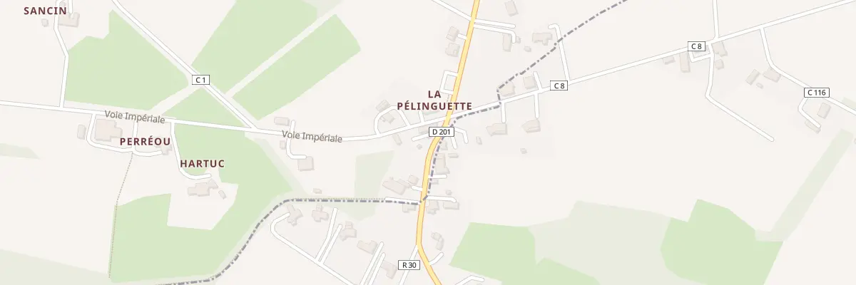 Plan du 3330 Rte de la Ténarèze à Cazeneuve