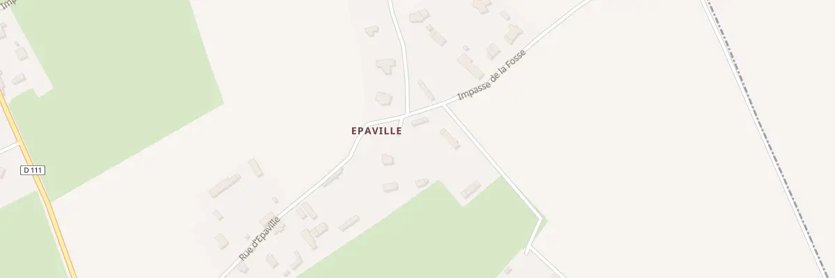 Plan du 422 Rue d’Epaville à Heuqueville