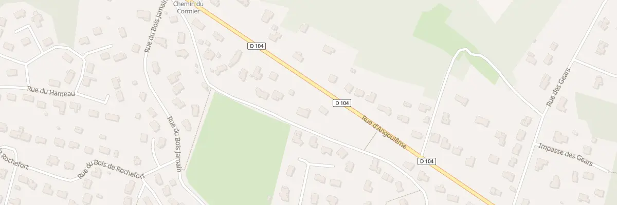 Plan du 62 Rue d’Angoulême à Puymoyen