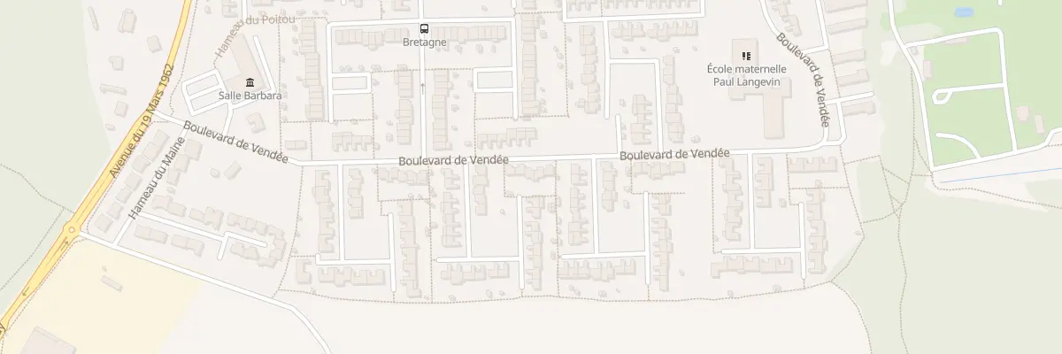 Plan du 135 Bd de Vendée à Allonnes