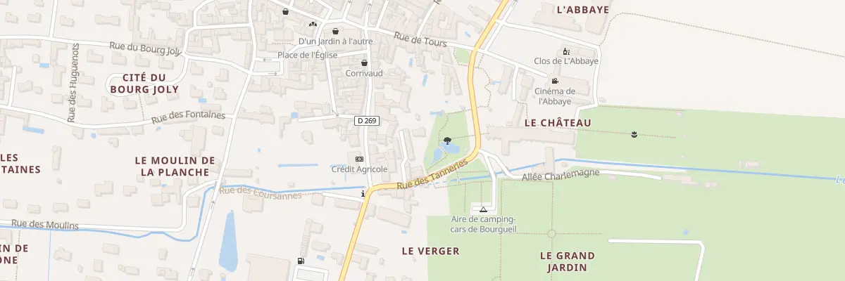 Plan du 6406 Rue des Tanneries à Bourgueil
