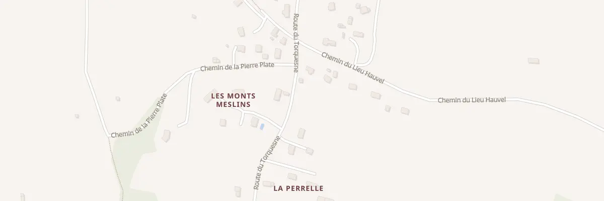 Plan du 821 Rte du Torquesne à Saint-Hymer