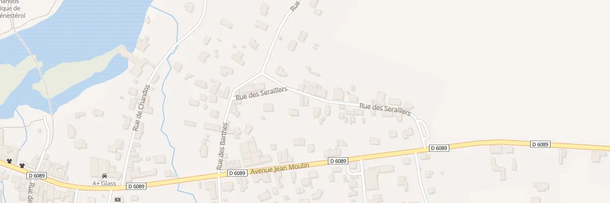 Plan du 13 Rue des Seraillers à Montpon-Ménestérol