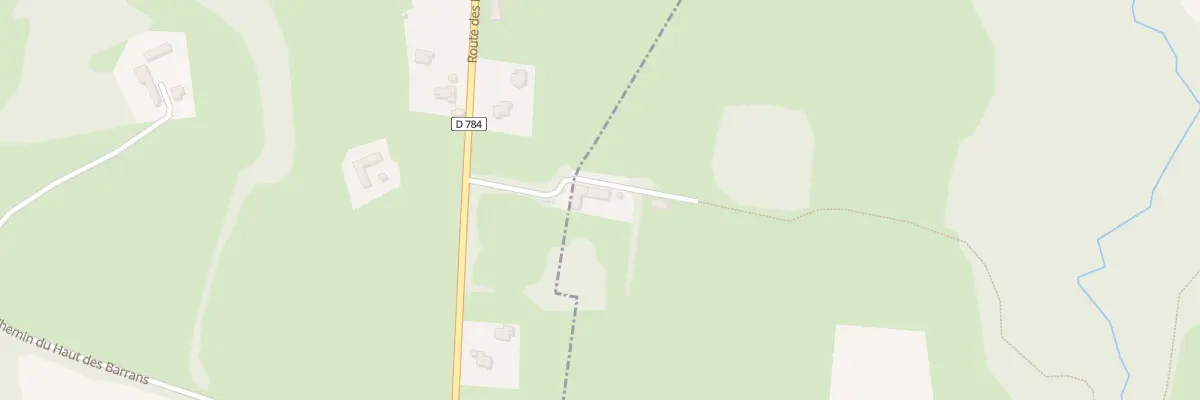 Plan du 5320 Rue Les Alleats à Gerde