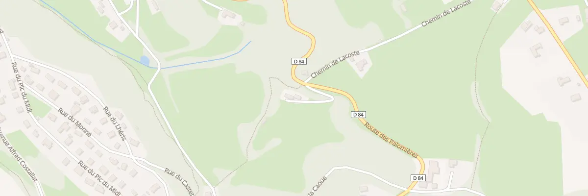 Plan du 5349 La Caouette Ou Castaing à Gerde