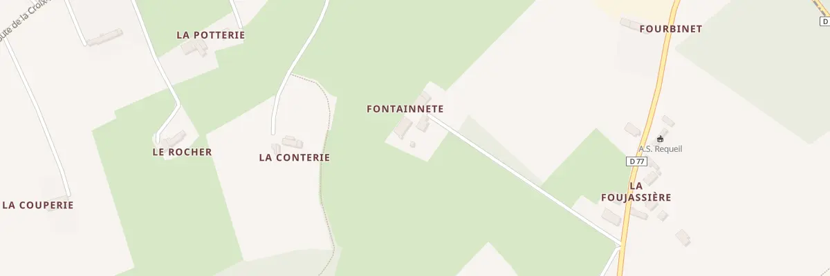 Plan du 5182 Fontainnete à Requeil