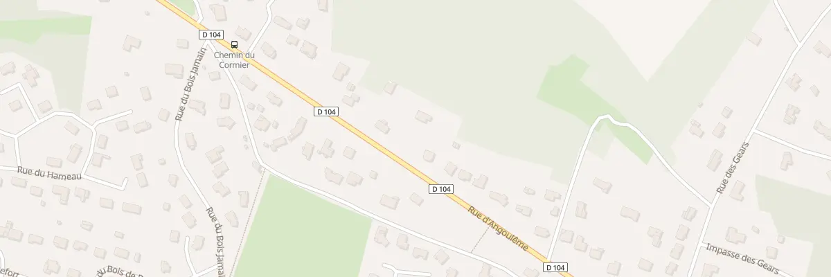 Plan du 61 Rue d’Angoulême à Puymoyen