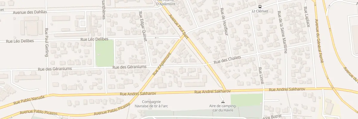 Plan du 97 Rue des Géraniums au Havre