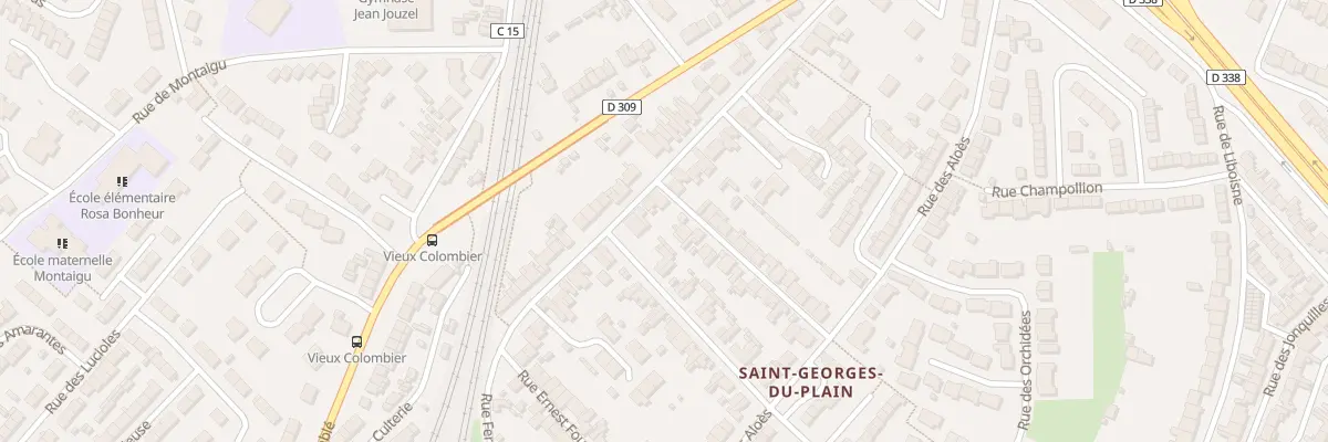 Plan du 67 Rue Fernand Tavano au Mans