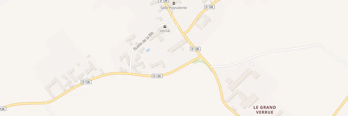 Plan du 2 Rue de la Bie à Verrue