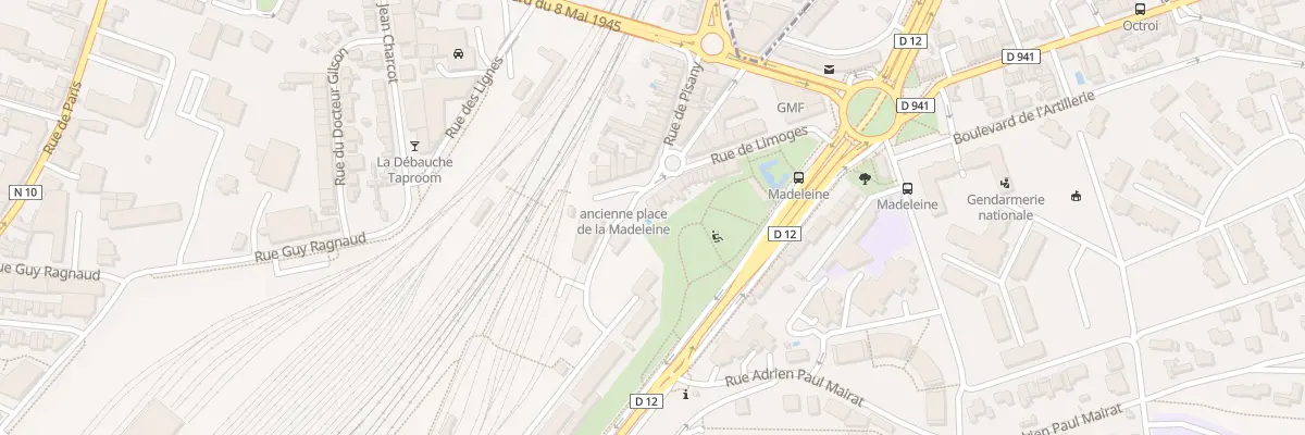 Plan du 67 Rue de Limoges à Angoulême