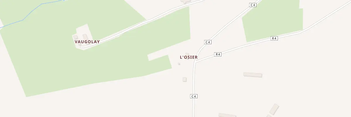 Plan du 1 L’Osier à Ancinnes