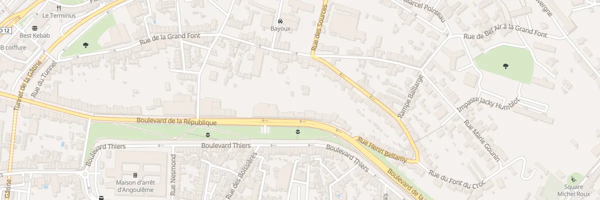 Plan du 143 Rue de la Grand Font à Angoulême