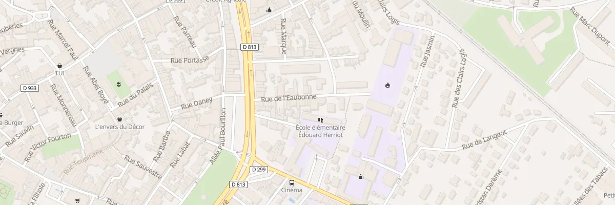 Plan du 22 Rue de l’Eaubonne à Marmande