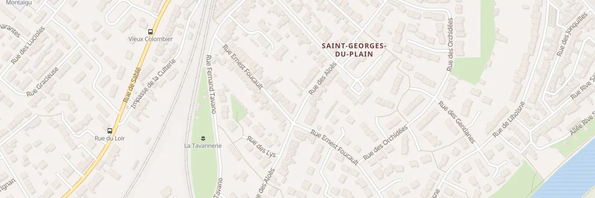 Plan du 49 Rue Ernest Foucault au Mans